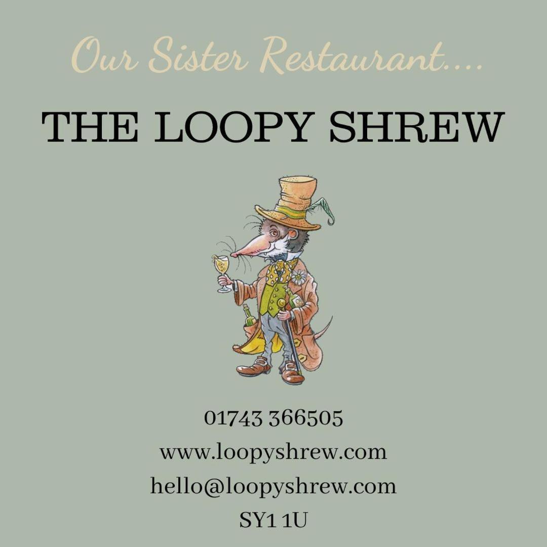 Darwin'S Townhouse Bed & Breakfast Шрусбъри Екстериор снимка The Loopy Shrew logo